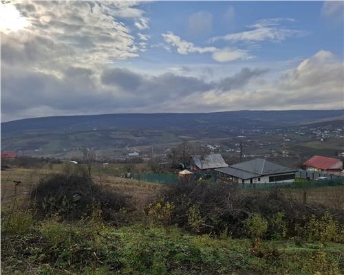 Ocazie! Tomesti Chicerea, teren intravilan cu utilitatile, priveliste unica!