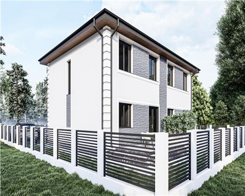 Duplex elegant în Iași, zona Nicolina – 4 camere, 2 băi, curte 230 mp