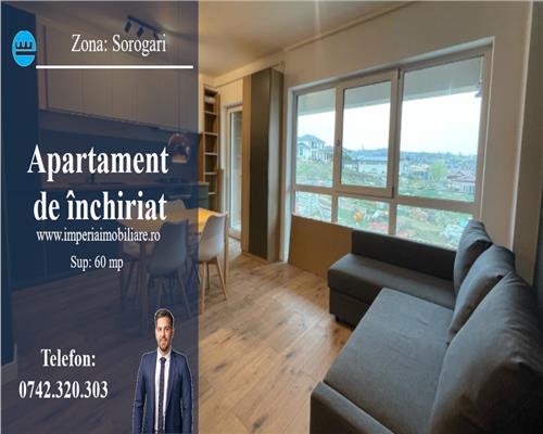 Inchiriez apartament 2 camere, open space, Complex 7 Moon - Sorogari