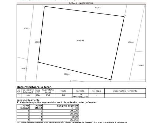 Teren intravilan de vanzare, Tomesti deal in spate la primarie!